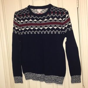 Patterned sweater